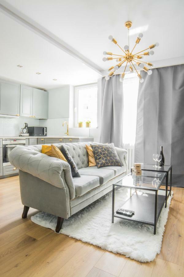 Apartmán Przytulny Apartament Blisko Starowki Gdaňsk Exteriér fotografie
