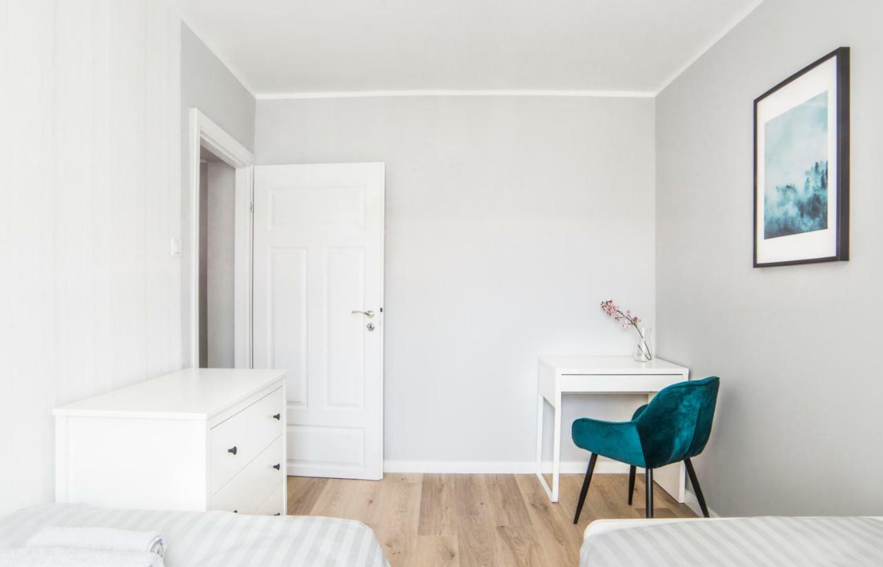 Apartmán Przytulny Apartament Blisko Starowki Gdaňsk Exteriér fotografie