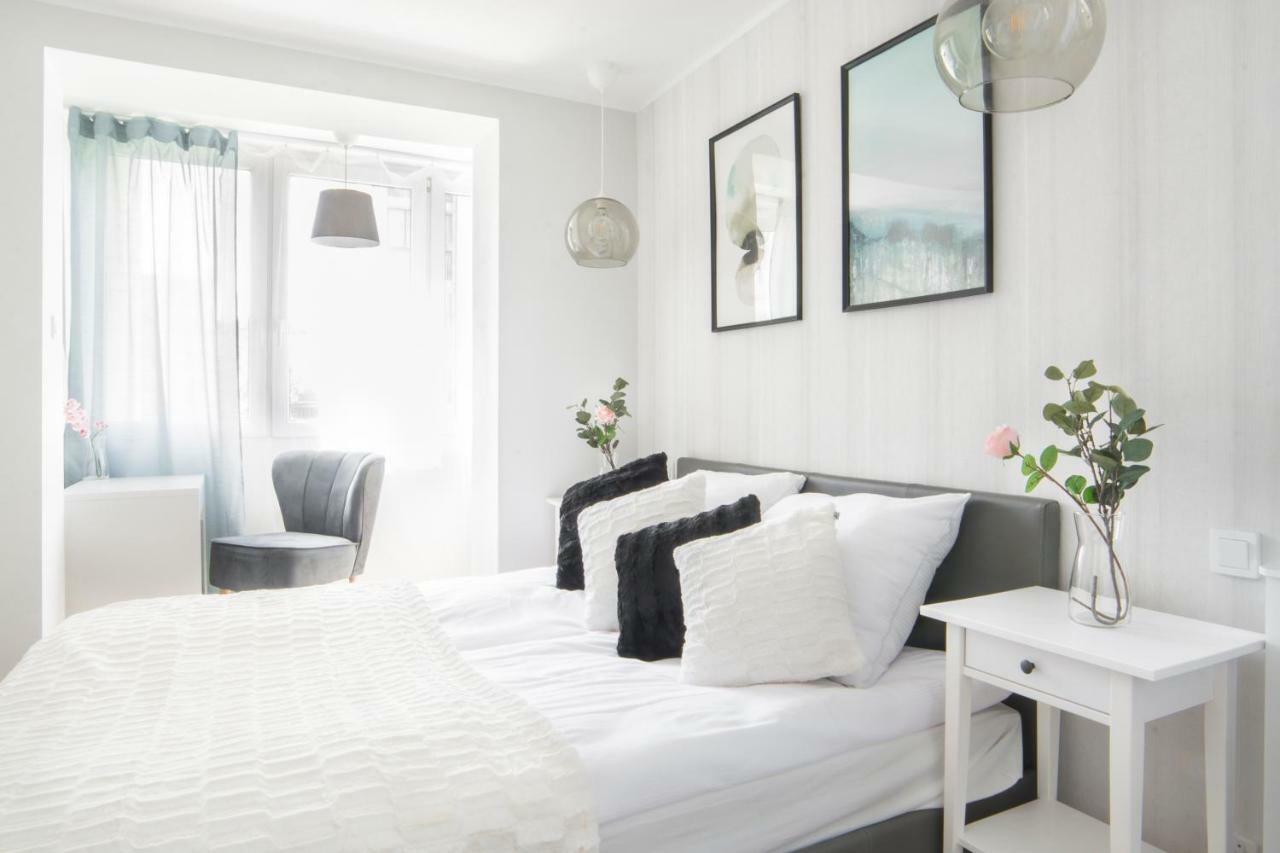 Apartmán Przytulny Apartament Blisko Starowki Gdaňsk Exteriér fotografie